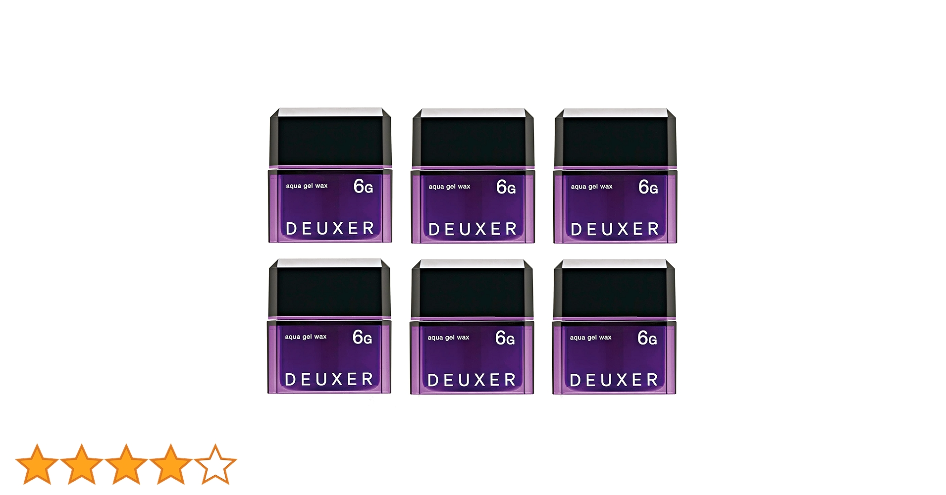 Amazon.co.jp: DEUXER(デューサー) アクアジェルワックス6G(6個